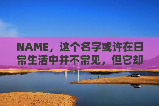 NAME,这个名字或许在日常生活中并不常见,但它却在某些领域里扮演着重要的角色。今天,让我们一起来探索这个名字背后的故事和意义
